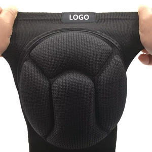 Genouillère élastique respirante avec logo personnalisé, coussin en éponge supplémentaire, protection anti-chute, genouillère de protection - Product Image 5