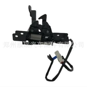 Cerradura de capó Hyundai 81130-P1010 de material compuesto negro para reparación y reemplazo del motor - Product Image 4