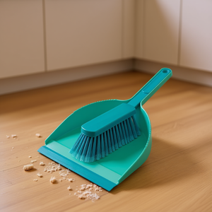 Juego de barrido manual Leifheit Classic de 3 piezas, recogedor y cepillo, kit de limpieza para uso doméstico - Product Image 3