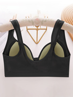 Soutien-gorge d'été sans armatures à fermeture avant pour femmes âgées, respirant en maille, soutien-gorge d'allaitement fin à dos en U, bretelles larges, confortable pour le quotidien