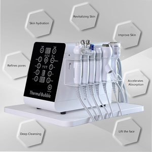 เครื่องไฮโดรสกินเดอร์มาเบรชั่น 6 in 1 ไฮโดรเดอร์มาเบรชั่น อควาพีล เครื่องทำความสะอาดผิวหน้า H2o2 บิวตี้ - Product Image 3
