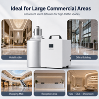 Diffuseur d'arômes sans eau Koeazy OEM/ODM personnalisable, machine de diffusion de parfum HVAC de 5000 ml à très grande capacité pour la maison