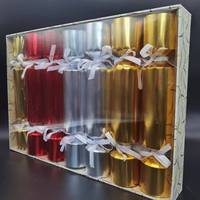 Vielseitige Pyramiden-Papierbox mit Goldfolienprägung für Weihnachtsbonbons Umweltfreundliche Verpackung mit Eigenem Logo für den Einzelhandel