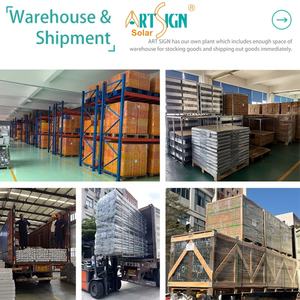 アートサインアルミニウムベースコネクタPvパネルマウントシステムソーラーオープンベースブラケット用ソーラー地面取り付けシステム - Product Image 5