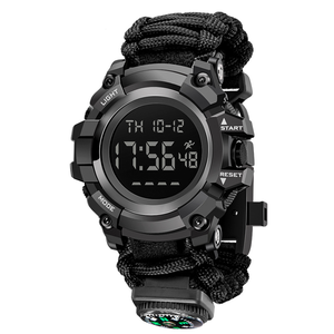 Reloj Digital de Supervivencia DFS13, Reloj Táctico Multifuncional para Exteriores, Resistente al Agua, con Doble Pantalla Analógica LED, Relojes de Pulsera Electrónicos - Product Image 3