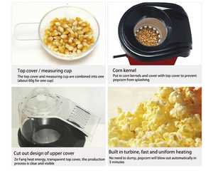 Top Bán 220V Tự Động Mini Bỏng Ngô Nhà Sản Xuất Hộ Gia Đình Kích Thước Bỏng Ngô Các Nhà Sản Xuất Nhu Cầu Cao Mini Bỏng Ngô Máy - Product Image 4