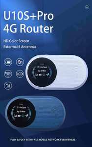 <span class=keywords><strong>Vemo</strong></span> U10S ดูอัลแบนด์2.4G 5.8G เราเตอร์ Wi-6พกพาไร้สาย WIFI 4G Wi-Fi ซิมเราเตอร์พร้อมแบตเตอรี่3000mAh - Product Image 5