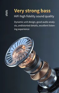Venta caliente M10 T <span class=keywords><strong>W</strong></span> S Auriculares con pantalla LED de control táctil Estéreo Bajo BT 5,3 Auriculares internos inalámbricos Chipset de JL - Product Image 6