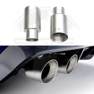 SQS OEM/ODM embouts d'échappement en acier inoxydable de haute qualité pour VW Golf 6 Golf 7 R Tiguan tuyaux de silencieux d'échappement - Product Image 1