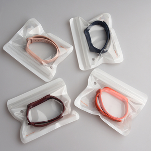 Deporte correa de reloj de pulsera de silicona banda de <span class=keywords><strong>Xiaomi</strong></span> Mi Band 3 4 5 pulsera Miband gota pulsera inteligente - Product Image 6