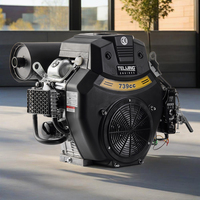 Moteur à essence bicylindre TLJ OEM OHV 27 ch 739 cm³ 4 temps avec démarrage par lanceur, norme d'émission Euro 5 pour les industries nautiques