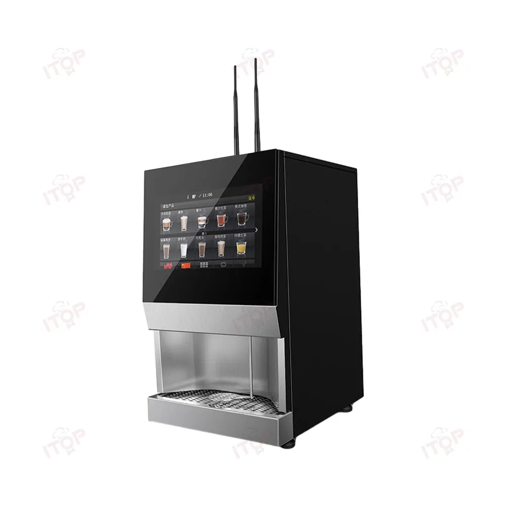 एस्प्रेसो ताजा दूध कॉफी मशीन स्विस फ्रॉथ सिस्टम रिमोट कंट्रोल स्वचालित डेस्कटॉप कॉफी मशीन