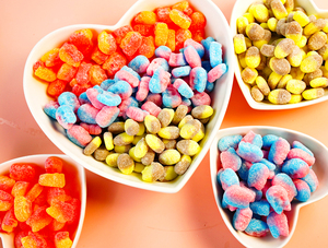 Oem Assorted Fruit Flavors <strong>Vegan</strong> Gummy Candy Halal Standard Sour Taste Natural Raw Material Swedish Style <strong>Sweets</strong> - Product Image 2