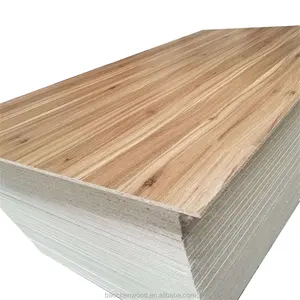 Tablero de partículas de melamina de alta calidad, tablero de madera de MDF MDP con precio bajo