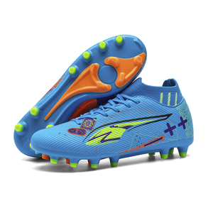 Chaussures <span class=keywords><strong>de</strong></span> football unisexes pour <span class=keywords><strong>junior</strong></span>, légères, respirantes, durables, avec crampons pour terrain ferme - Product Image 5
