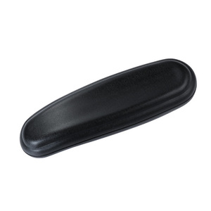Accoudoirs de chaise de bureau en cuir PU noir réglables, bordure renforcée, lot de 2, accessoires pour chaise de gaming - Product Image 4
