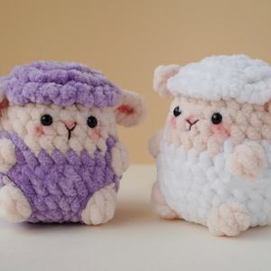 Juguete <span class=keywords><strong>de</strong></span> huevo <span class=keywords><strong>de</strong></span> Pascua <span class=keywords><strong>de</strong></span> ganchillo <span class=keywords><strong>de</strong></span> alta calidad <span class=keywords><strong>Amigurumi</strong></span> Mini juguete <span class=keywords><strong>de</strong></span> Animal <span class=keywords><strong>de</strong></span> ganchillo suave hecho a mano relleno <span class=keywords><strong>de</strong></span> punto pollito conejito oveja juguetes para niños - Product Image 4