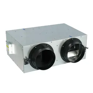 Kits de ventilation de contrôleur d'humidité de la température de Co2 récupérateur de chaleur d'échange d'air Ventilation à débit bidirectionnel