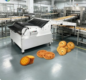 <span class=keywords><strong>Planta</strong></span> Completa Totalmente Automática para la Elaboración de Galletas Duras y Blandas, Línea de Producción de Macarons y Bizcochos - Product Image 4