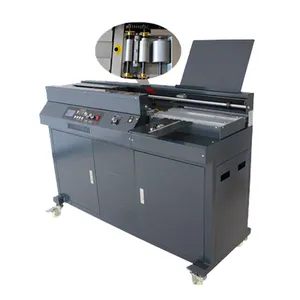 50A+ china automatic 40a c7 40 a mini dual element glue book binding machine thickness 70mm aboumatic low price in india