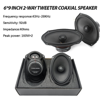 Alta calidad 6x9 Midrange Door Boofer Speaker Car Audio Horn Super Loud Electric Horn para coches Juego de altavoces