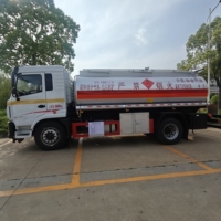 Camión Cisterna Dongfeng D3S 4*2, Camión Cisterna de Combustible de 13-15.5 CBM, Camión Cisterna de Transporte de Gasolina y Diésel Euro 6