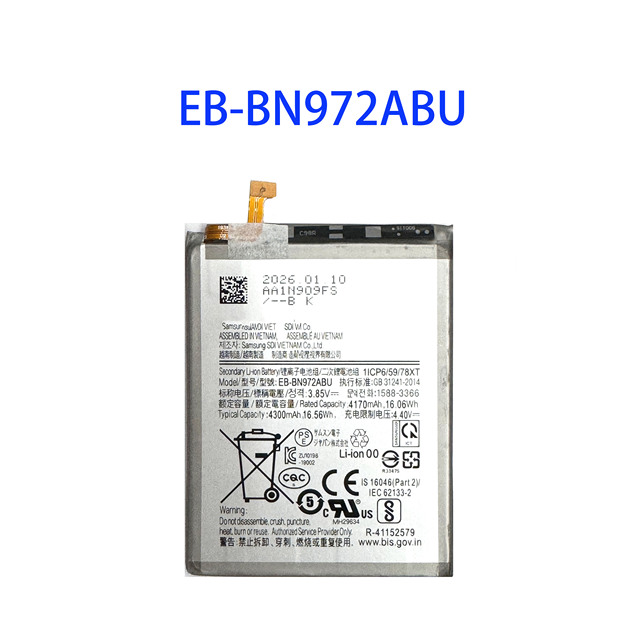 Suitable for note10 + note20 u N950 F A W N960W N970F U W N975W N980B N981U N986B Built-in Phone Battery, Original Core Battery