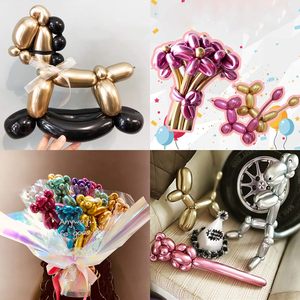 260Q 100 Piezas <span class=keywords><strong>de</strong></span> Globos Largos <span class=keywords><strong>de</strong></span> Látex para Manualidades, Globos Largos Mágicos para Animales <span class=keywords><strong>de</strong></span> Globo - Product Image 4