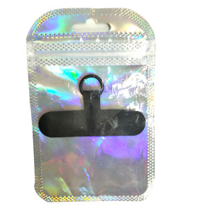 Sangle de téléphone portable en PVC, sangle de cou détachable, accessoire à la mode, noir et blanc, GSJP 1 - Product Image 3