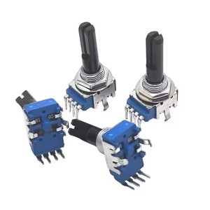 Potenciómetro Mezclador RK11 10K 4 Pines DDJ400 <span class=keywords><strong>Pioneer</strong></span> <span class=keywords><strong>DJ</strong></span> con Punto Central de Clic, B103 503 B10K 50K, Eje de 23MM de Longitud Media - Product Image 2