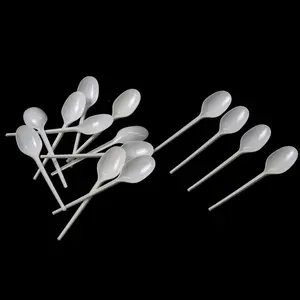 Best Selling Disposable Plastic Cutlery PP 2g 165mm Teaspoon Spoon For Dessert