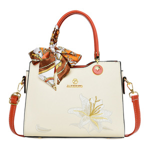 <b>Sweet</b> Handbags for Women New Fashion Designer PU Leather Top-Handle Tote Shoulder Bags - Product Image 3