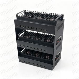 Caja Hub WiFi Android para Teléfono Móvil, Caja de Placa Base con 60 Puertos USB Ethernet, Caja Hub Unificada de 60 Puertos con Fuente de Alimentación - Product Image 3