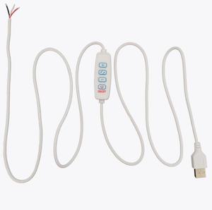 Contrôleur USB <span class=keywords><strong>dimmable</strong></span> de 1,5 m, 3 broches DC 5V, <span class=keywords><strong>variateur</strong></span> de lumière <span class=keywords><strong>LED</strong></span> <span class=keywords><strong>pour</strong></span> bande lumineuse avec interrupteur à distance, fil <span class=keywords><strong>pour</strong></span> <span class=keywords><strong>lampe</strong></span> CCT à 3 couleurs - Product Image 3
