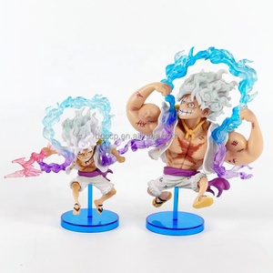 Action Figure di Alta Qualità Anime <span class=keywords><strong>One</strong></span> <span class=keywords><strong>Piece</strong></span> D. Luffy in PVC, Giocattolo da Collezione 10cm, Modello Decorativo Raffinato - Product Image 2