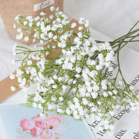 2025 étoiles décoration de mariage Ins vent main Bouquet réaliste artificiel bébé souffle fleur colle douce sensation Simulation fleurs