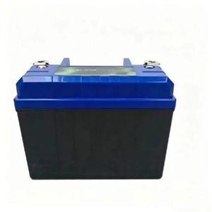 แบตเตอรี่มอเตอร์ไซค์ลิเธียมไอออน 12V 4AH 5AH 7AH 9AH สำหรับสตาร์ทเครื่องยนต์มอเตอร์ไซค์  กล่องสีน้ำเงินดำ - Product Image 1