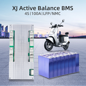 XJ BMS 4S 12V 100A LifePO4 액티브 밸런서 LFP 3.2V NMC 3.7V 리튬 배터리 PCB 보드 NTC 보호 - Product Image 6