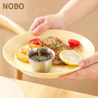 Bol à trempette coréen en acier inoxydable 304, récipient à sauce, contenant pour vinaigrette, pour le déjeuner