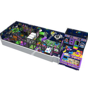 Equipo <span class=keywords><strong>de</strong></span> Juegos Interior Seguro para Centros Comerciales y Jardines <span class=keywords><strong>de</strong></span> Infancia, Personalizado, con Tobogán, Estructura para Escalar, <span class=keywords><strong>Piscina</strong></span> <span class=keywords><strong>de</strong></span> Pelotas y Trampolín - Product Image 2