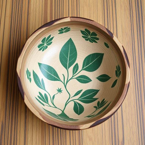 Tazón de Madera Artesanal Moderno, Duradero y Elegante, con Acabado Liso, para Servir Ensaladas y Frutos Secos, Marca RMW - Product Image 5