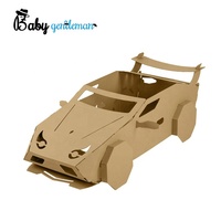 Modèle d'avion à la main BRICOLAGE En Carton Artisanat Kit pour enfant peint Z03102A