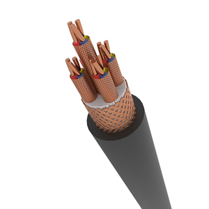 Großhandel RVVP 0,5mm 0,75mm PVC-isoliertes Kupfer 2 3 4 5 Adern Abgeschirmtes Kabel Niederspannungs-Elektrokabel - Product Image 1