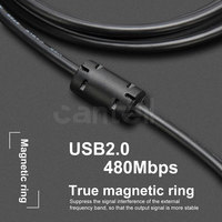 Cantell kabel Printer USB kualitas tinggi, kabel Usb untuk Impresora 2.0/20 Usb pria ke tipe pria, kabel Printer untuk Barcode