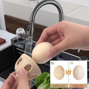 Cepillo de limpieza de huevos de silicona para huevos frescos de granja, elimina nasties de gallinero, ideal para pollos de patio trasero, el cepillo de huevos original - Product Image 5