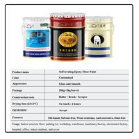 Peinture de sol époxy auto-nivelante de haute qualité, résistante aux produits chimiques et brillante, adaptée aux industries alimentaires et pharmaceutiques