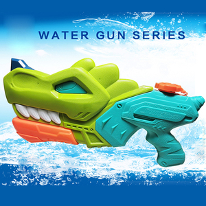 Pistola de agua de <span class=keywords><strong>dinosaurio</strong></span> barata, juguete de plástico para niños, pistola de agua de batalla con capacidad Ultra grande, juego de agua de juguete de verano para niños - Product Image 2