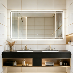 Venta <span class=keywords><strong>de</strong></span> Muebles <span class=keywords><strong>de</strong></span> Fábrica, Accesorios <span class=keywords><strong>de</strong></span> Baño para Hoteles, <span class=keywords><strong>Espejo</strong></span> <span class=keywords><strong>de</strong></span> Maquillaje Inteligente LED con Función Antivaho - Product Image 3