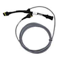 Kabel Konektor Tahan Air Tipe Y 1 ke 2 untuk Mesin Pertanian, Traktor, dan Mesin Panen, Kabel Harness Kustom