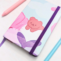 Carnet de notes vierge personnalisable, format A5 moyen, couverture rigide, papier épais 100 g/m², pour le dessin, le croquis et la peinture
